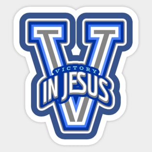 Victory in Jesus - Romans 8:37 Sticker